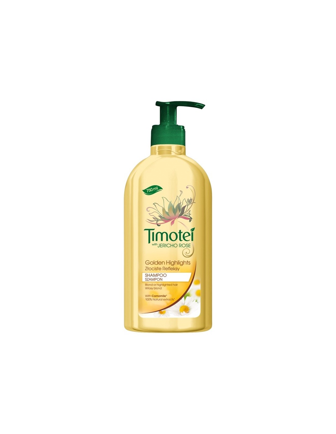 timotei złociste refleksy szampon 750 ml skład