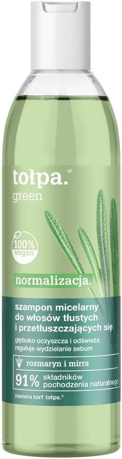 tołpa green normalizacja normalizujący szampon do włosów tłustych opinie