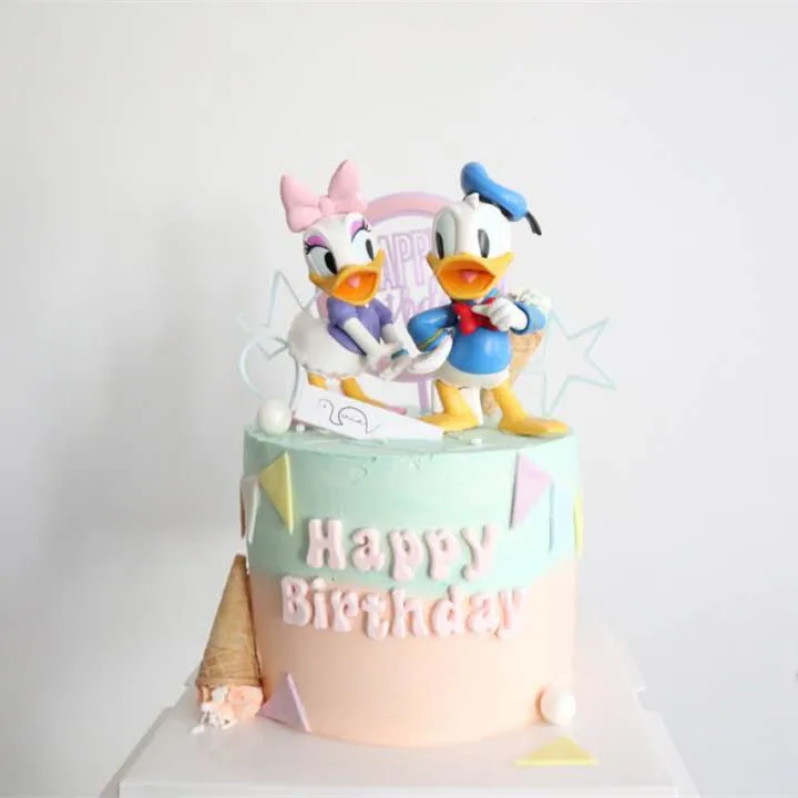 tort kaczor donald 34 pampers disney chrzest