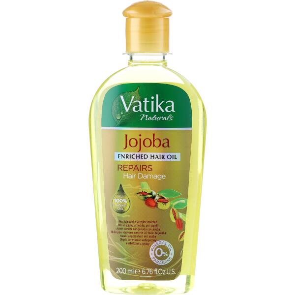 vatika regenerujący olejek z olejem jojoba do włosów zniszczonych