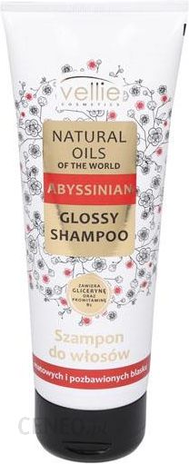 vellie natural oils szampon do włosów z olejem abisyńskim