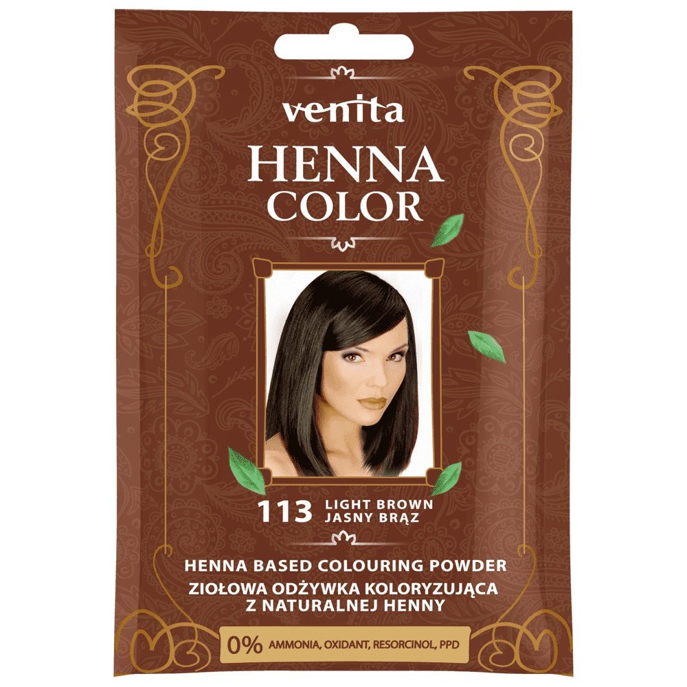 venita henna color ziołowy szampon koloryzujący