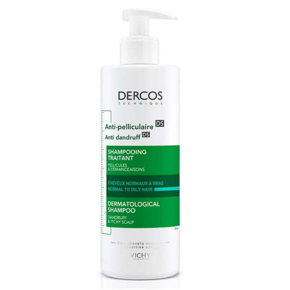 vichy dercos normal to oil 390 szampon