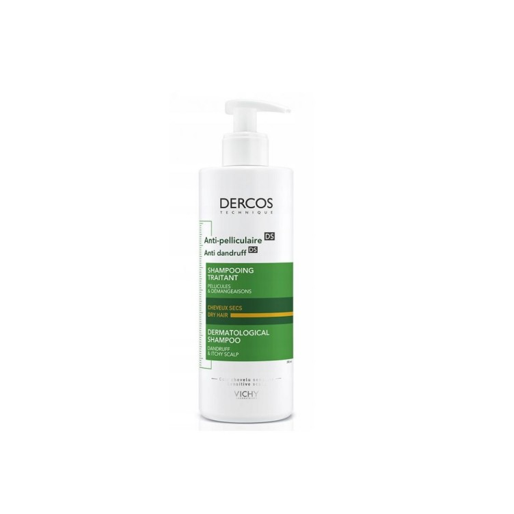 vichy dercos szampon łupież suchy 390 ml