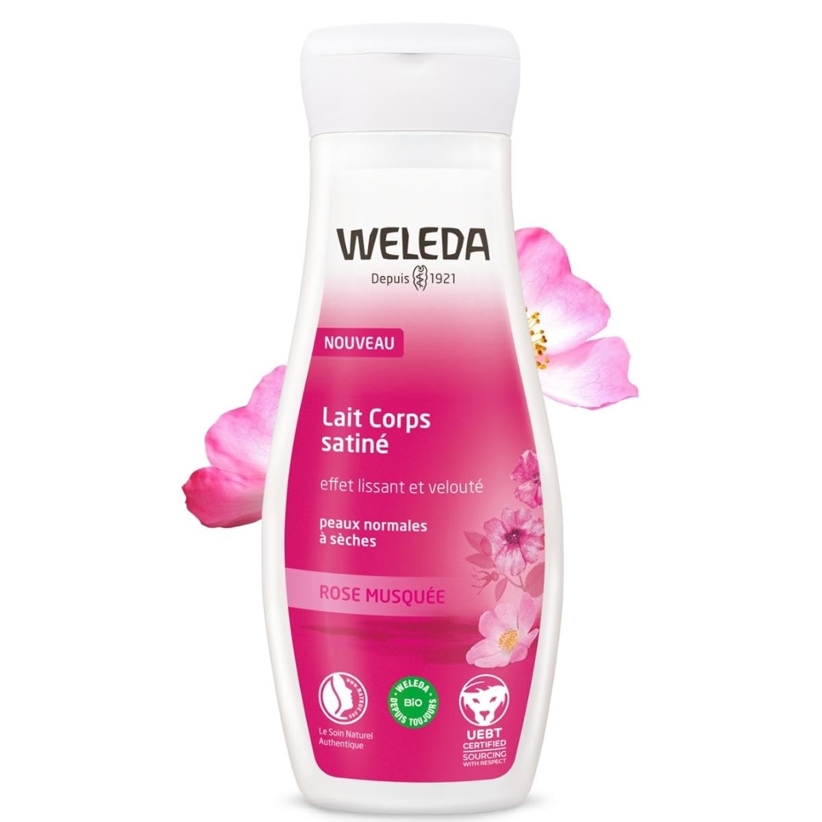 weleda pampering body lotion wild rose