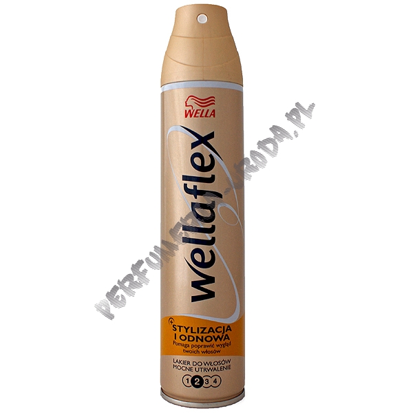 wellaflex lakier do włosów stylizacja i odnowa 250ml