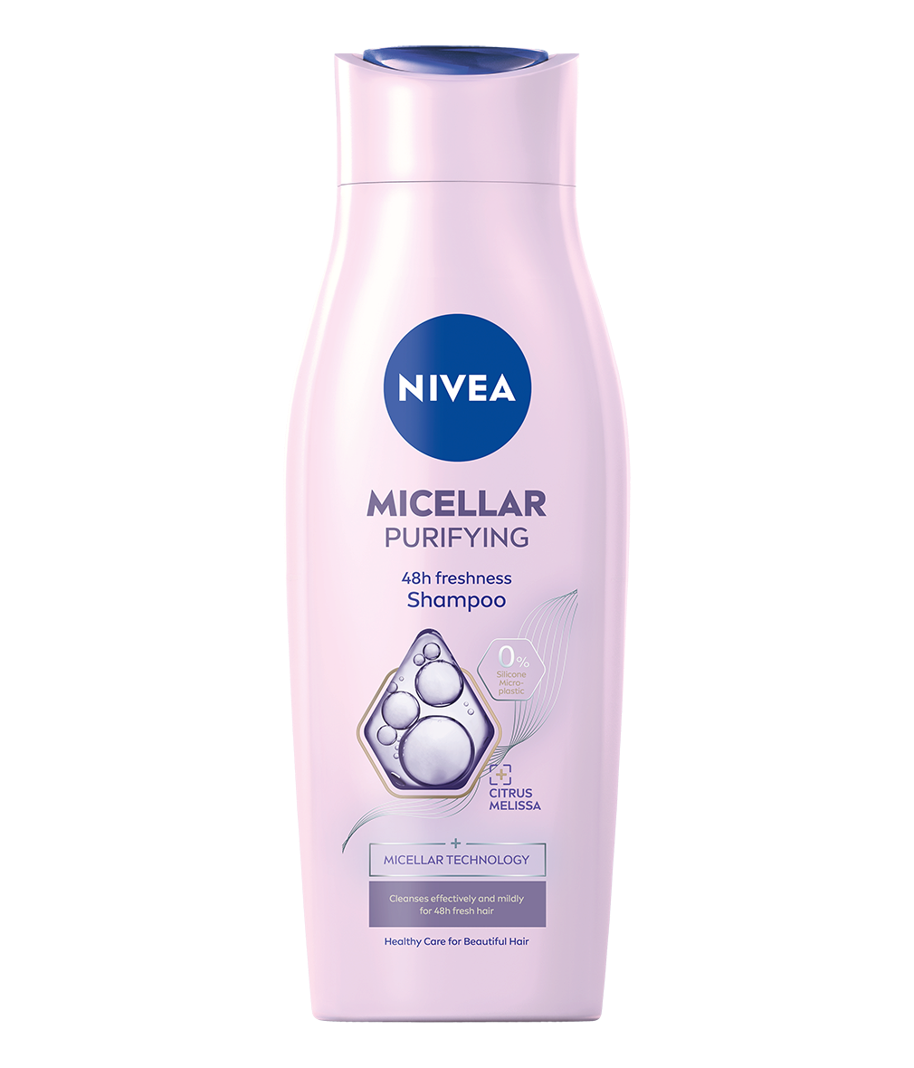 wizaż nivea szampon micelarny odświeżający