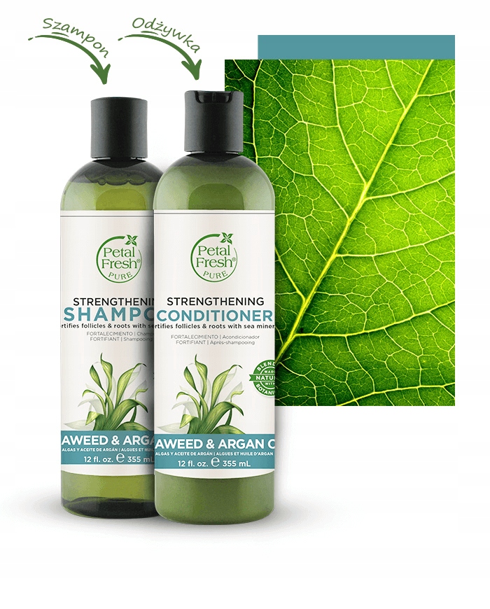 wzmacniająca odżywka do włosów seaweed & argan oil