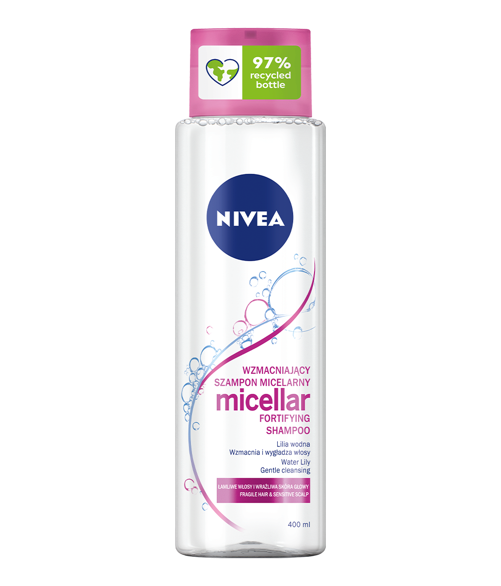 wzmacniający micelarny szampon z lilią wodną od nivea