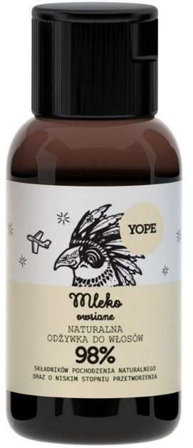 yope mleko owsiane naturalna odżywka do włosów normalnych