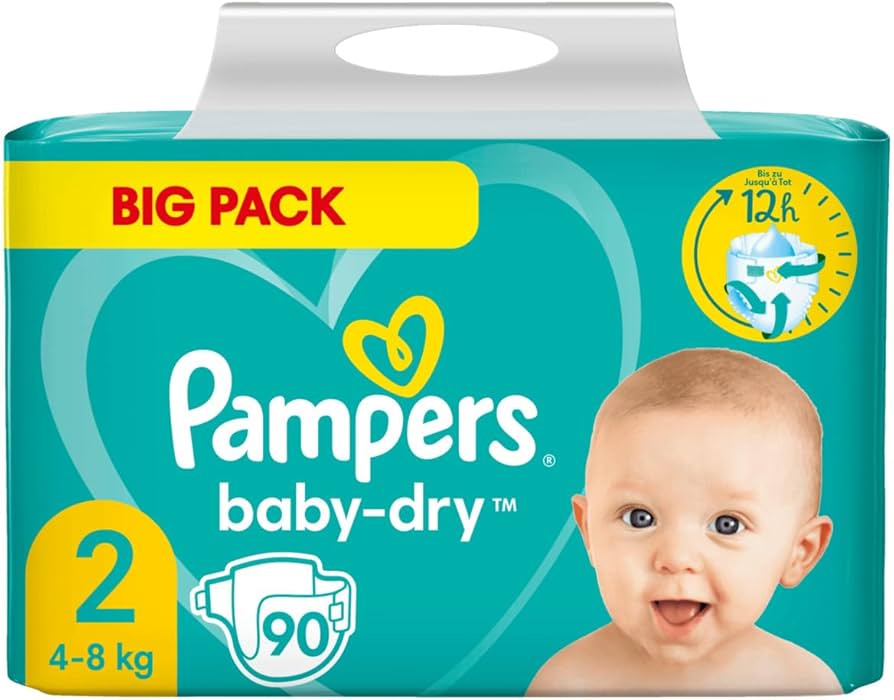 za duży pampers