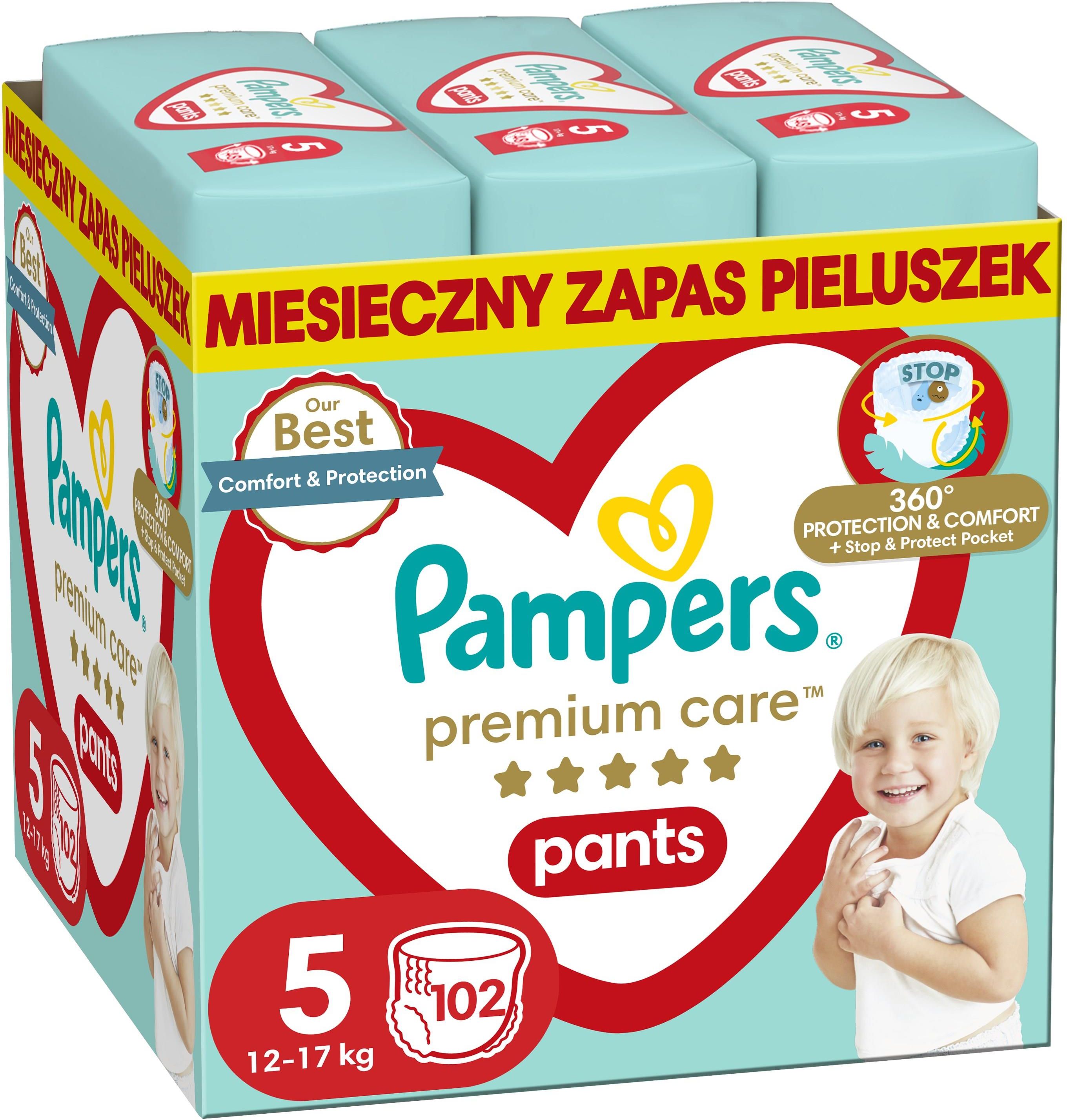 zamiana pampersów na pieluchomajtki