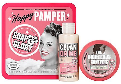 zestaw happy pamper washes soap&glory