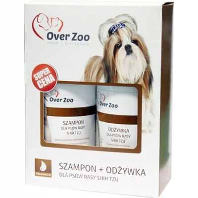 zestaw szampon dla shih tzu odżywka over