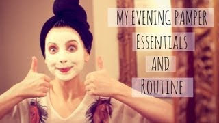 zoella pamper evening